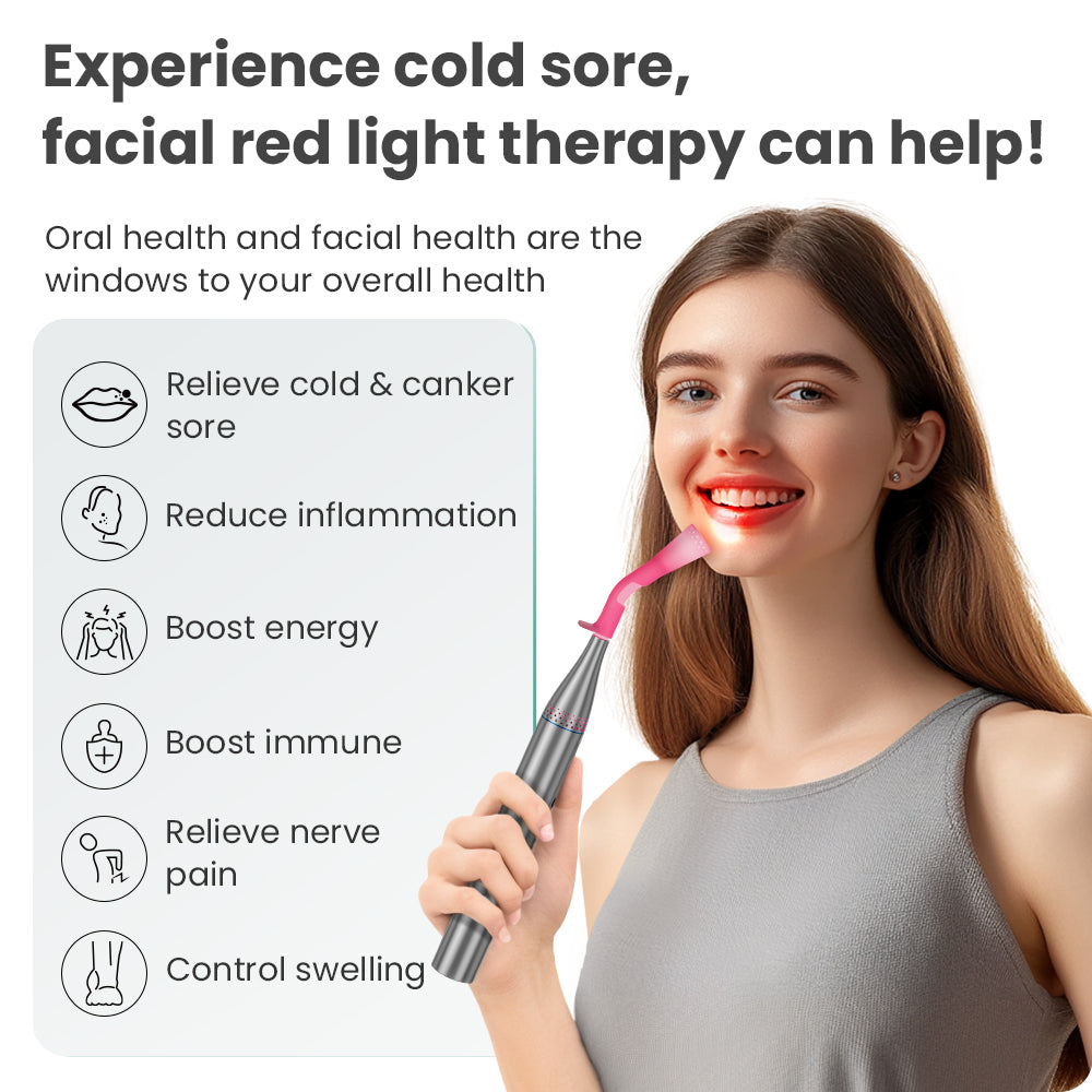 Handheld Red Light Therapy Wand