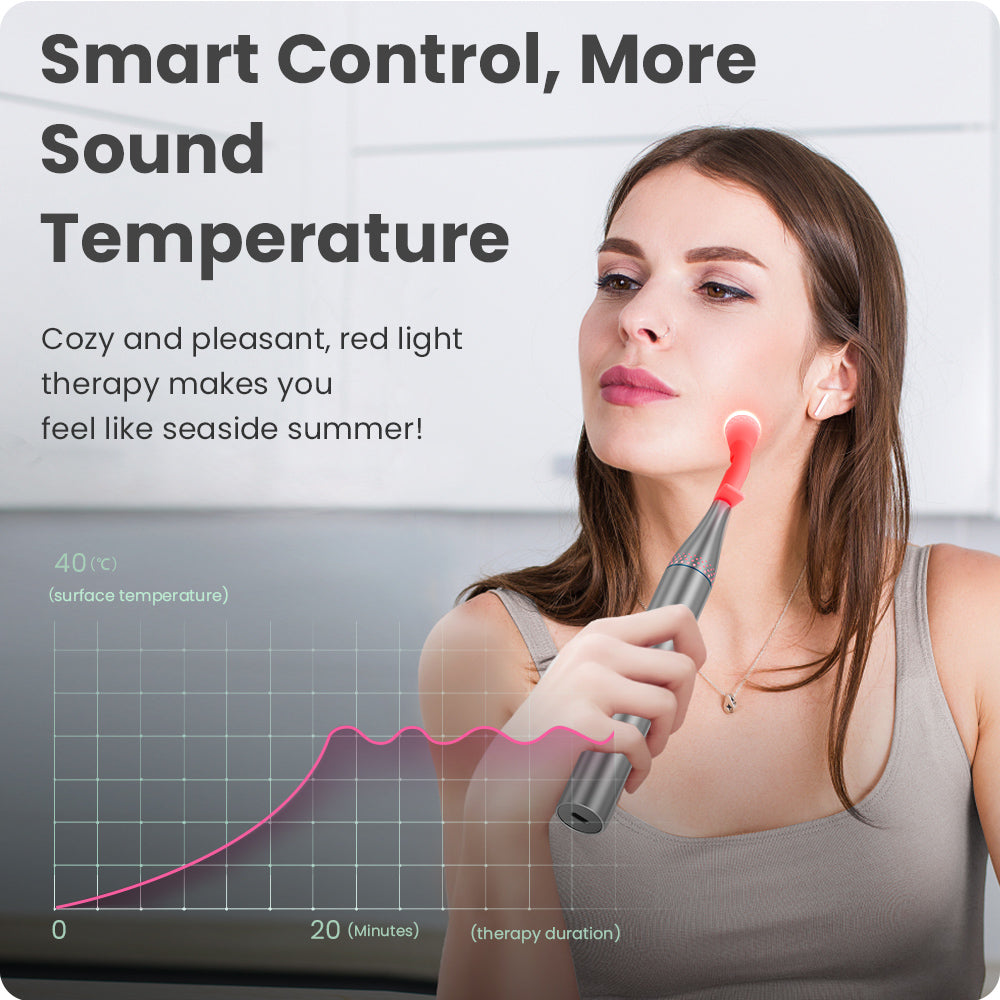 Handheld Red Light Therapy Wand