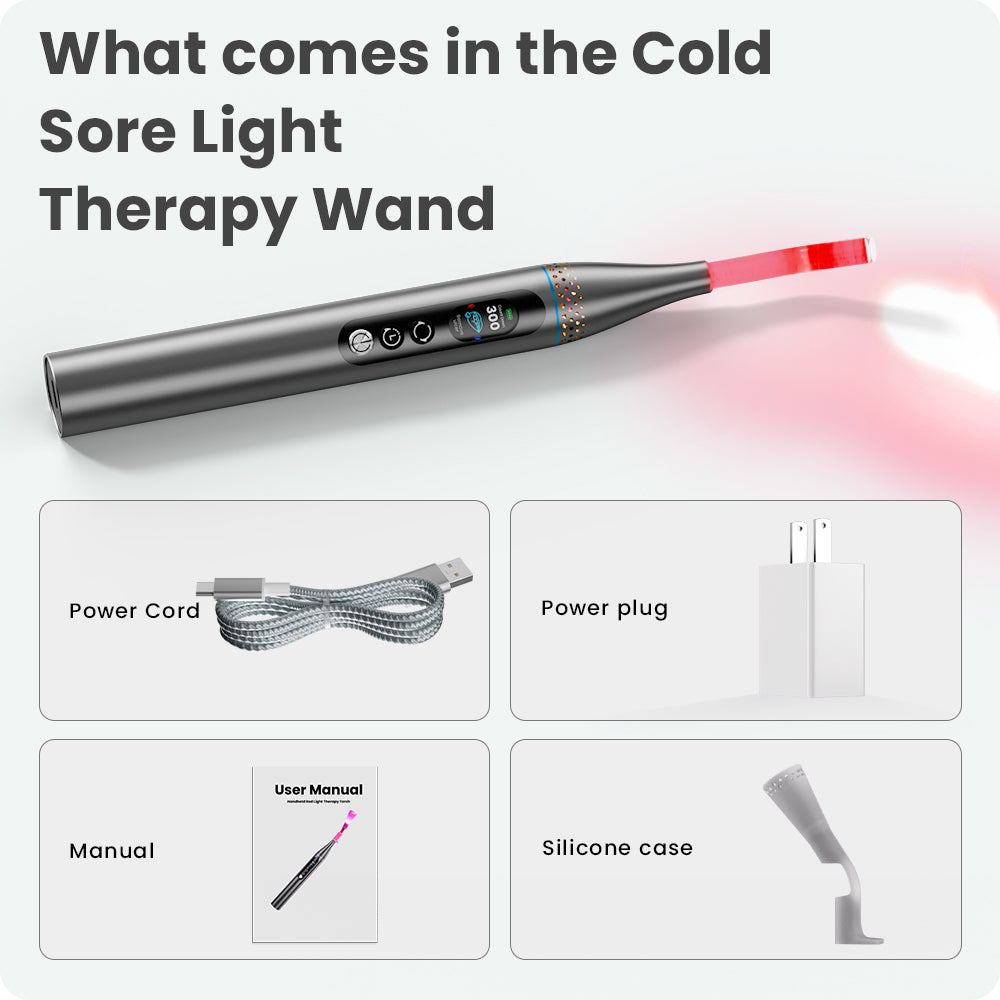 Handheld Red Light Therapy Wand